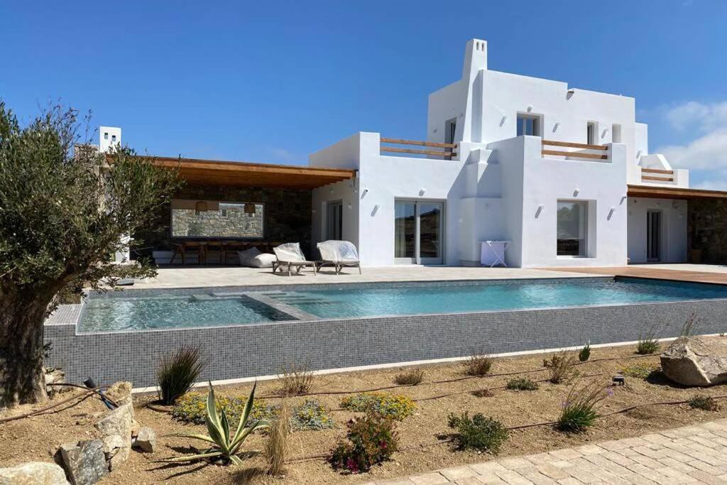Blue Orchid Villa Mykonos Kalafatis Esterno foto